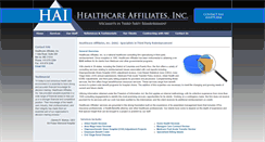 Desktop Screenshot of healthcareaffiliates.com